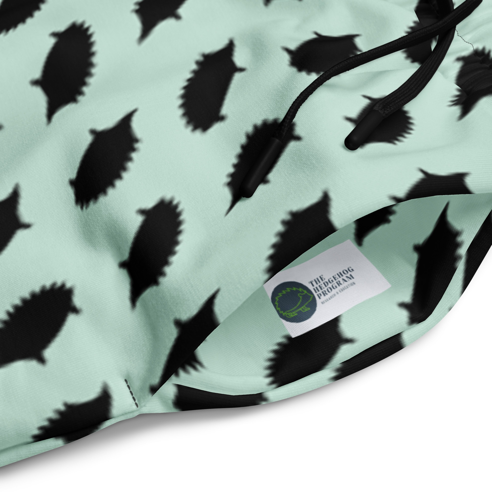 Hedgehog wide-leg joggers in Mint - Image 4